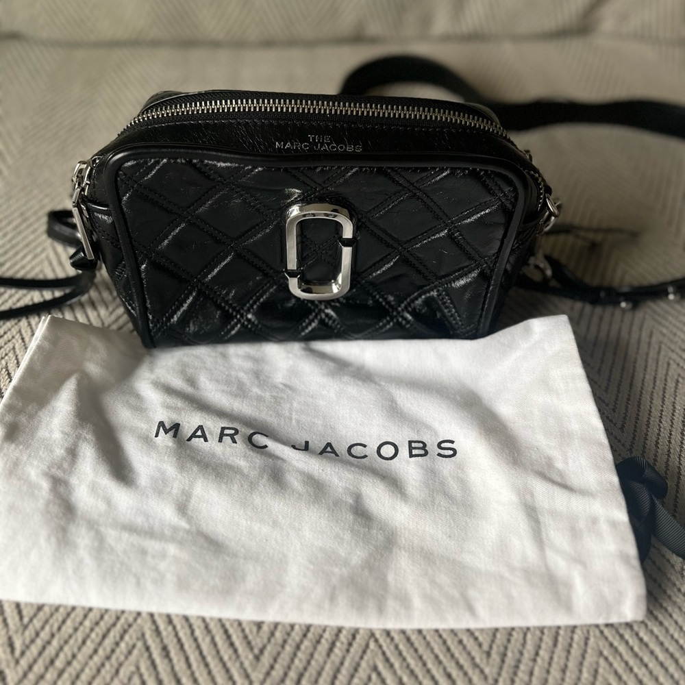Marc Jacobs The Softshot quilted leather crossbody bag